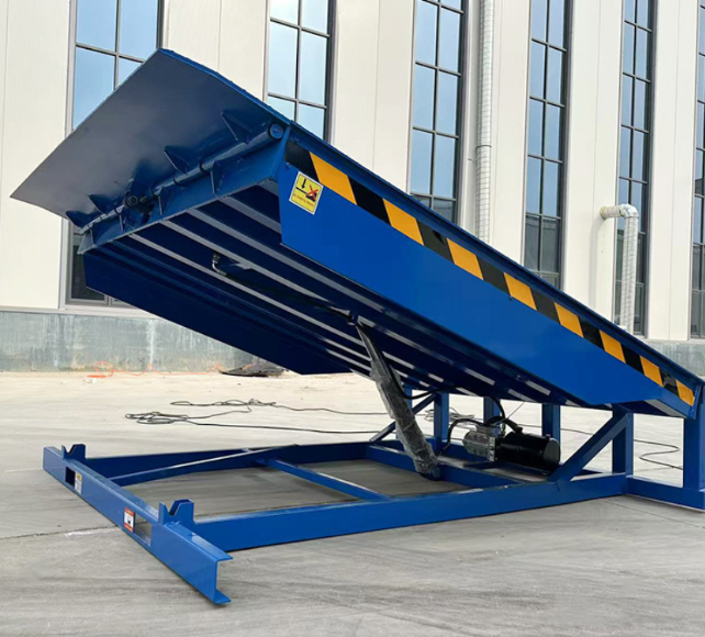 庐山固定式登车桥应用